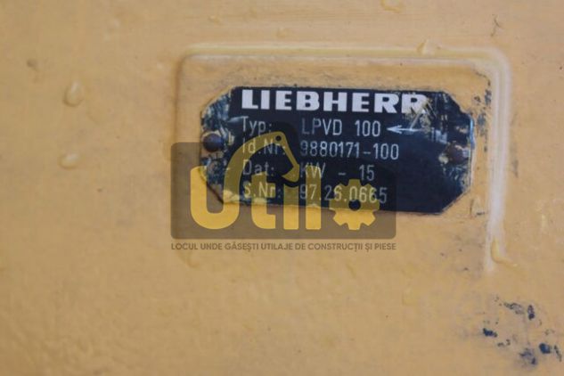 Pompa hidraulica lpvd100 pentru excavator liebherr 912hdsl litronic. ult-036224