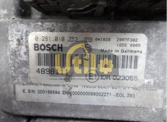 Calculator iveco eurocargo 4898111 0281010253 f4ae0681 ult-04716