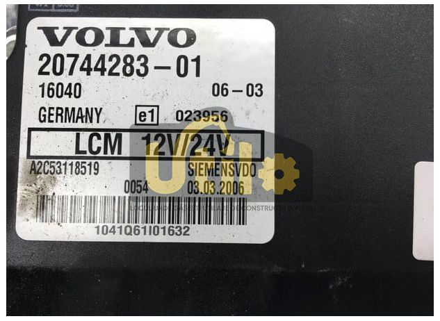 Calculator volvo lcm 20744283 ult-04934