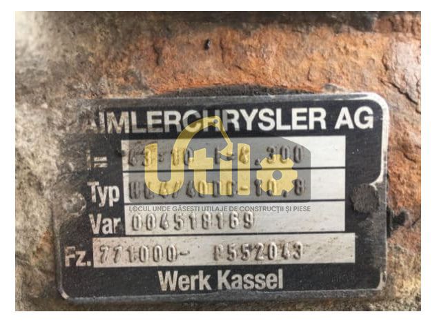 Diferential mercedes hl 440 dc-10,8 z=4310 i=4,3 ult-012607