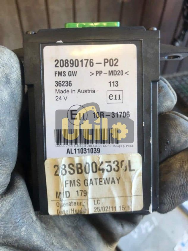 Calculator volvo fms 20890176 ult-04930