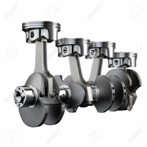 Arbore cotit, biela si piston cu segmenti pentru motor Deutz D2009L04