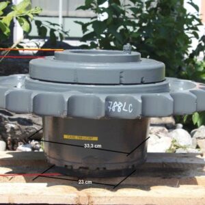 Transmisie finala pentru excavator Case 788 LC