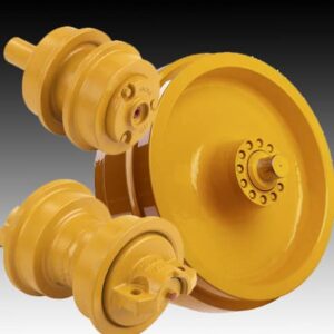 Roata de ghidaj Idler John Deere galbena pentru modelul 650D