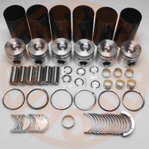 Set Motor Komatsu S6D102E-1A - Pistoane, Segmenti, Bucse, suruburi si Garnituri