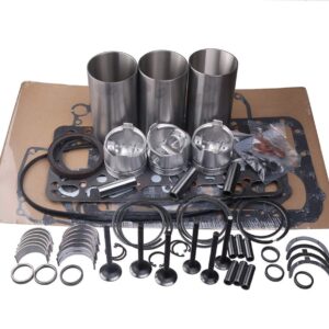Set Complet Motor Kubota D1105: Cilindri, Pistoane, Segmenti, Garnituri si Supape