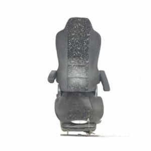 Scaun pentru sofer Scania, negru, cu cotiere si model punctat