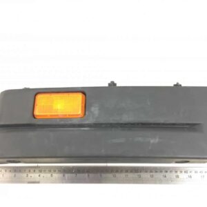 Placa de trepte mica stanga Scania, corp din plastic cu reflector portocaliu