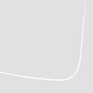 sina pentru cortina partea dreapta Mercedes A9608122375 9608122375/12