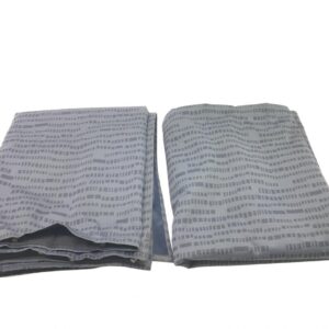 Set de Perdele pentru Camion Scania – Gri cu Model Geometric