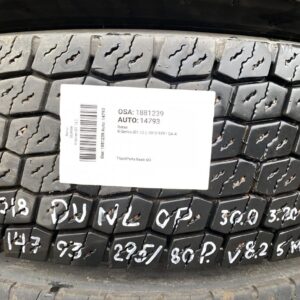 Roata Scania 295/80 R22.5 225×9 225×8.25
