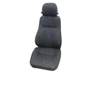 Scaun Pasager Single Mercedes – Tapiserie Neagra cu Model Abstract