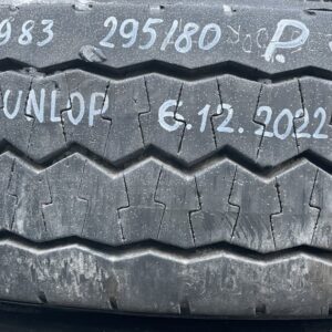 Roata Dunlop 295/80R22.5 DOT 2219 Volvo 8.25 MM