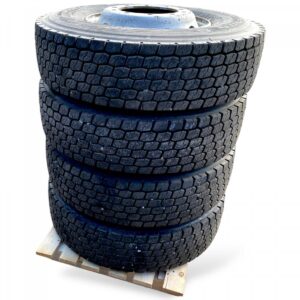 Set 4 Roti Camion Scania – 295/80R22.5, 225×825