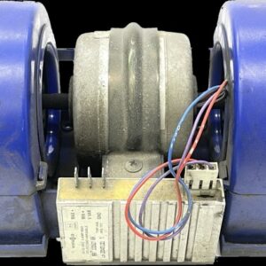 Ventilator de incalzire Solaris cu Motor Electric si Carcasa Albastra