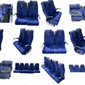 Set de Scaune Autobuz Neoplan – Model Albastru, Diverse Configuratii