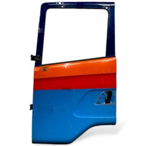 Usa stanga Scania, model multicolor (albastru, rosu, portocaliu)