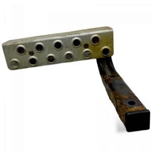Placa de trepte metalica cu suport ruginit pentru Scania