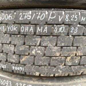 Roata Scania 275/70R22.5 Yokohama 4918