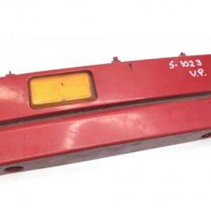 Placa de trepte mica din plastic, stanga, Scania, cu reflector galben