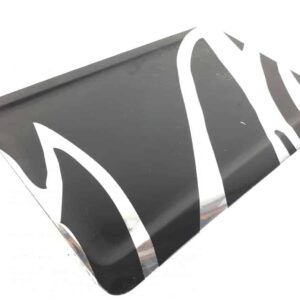 Capac Compartiment de Depozitare Cabina Stanga Scania – Negru cu Model Alb