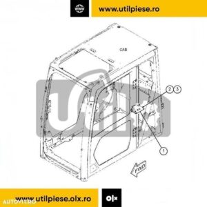 Unitate de control pentru caterpillar e336